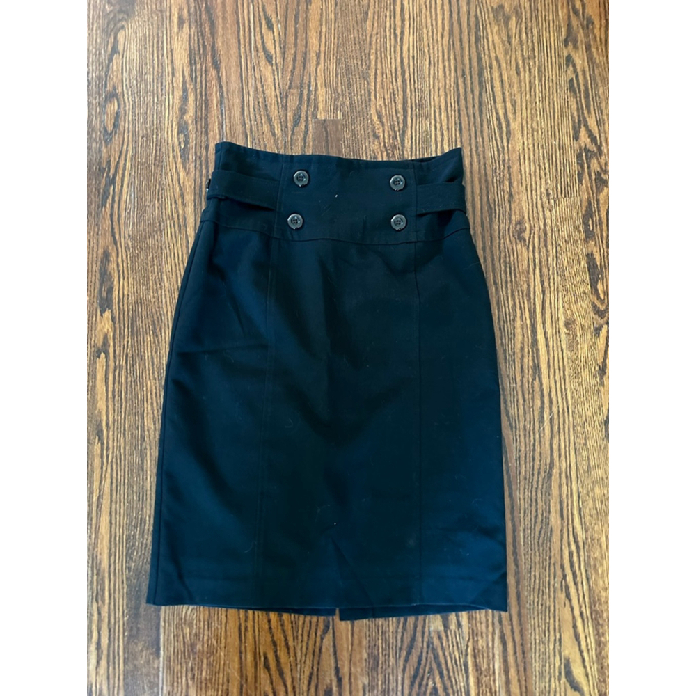 Women's RW&CO. Black Pencil Skirt Size 8